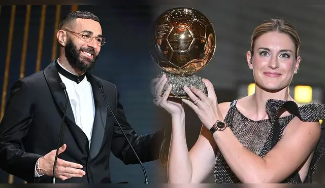 Karim Benzema y Alexia Putellas se consagraron en el Balón de Oro