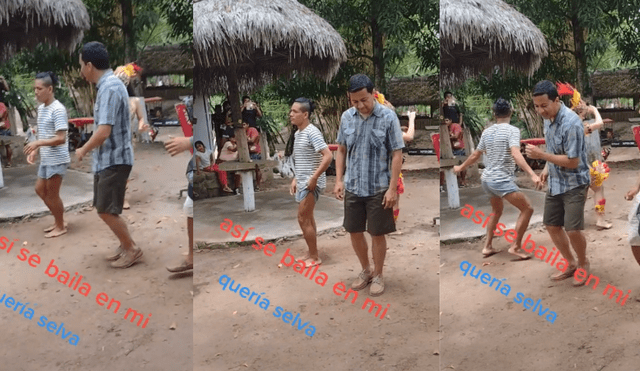Juelix sorprende bailando danza típica de la Selva