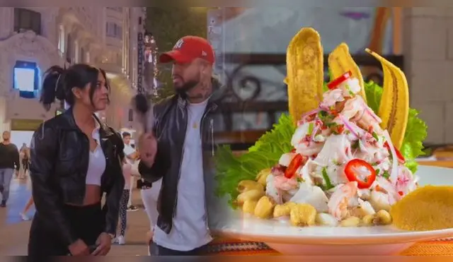 Joven ecuatoriana afirma que el ceviche es de Ecuador y no de Perú