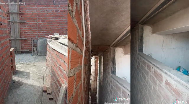 TikTok: Pensó que sus vecinos jamás construirían segundo piso y ahora se quedó sin ventanas