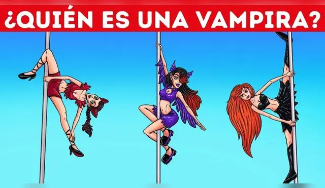 ¿Quién es una vampira? Atrévete a resolver este misterioso acertijo en 5 segundos