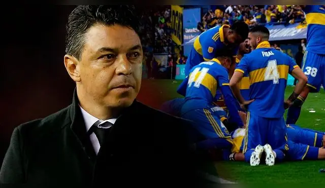 Marcelo Gallardo le dio el título a Boca Juniors