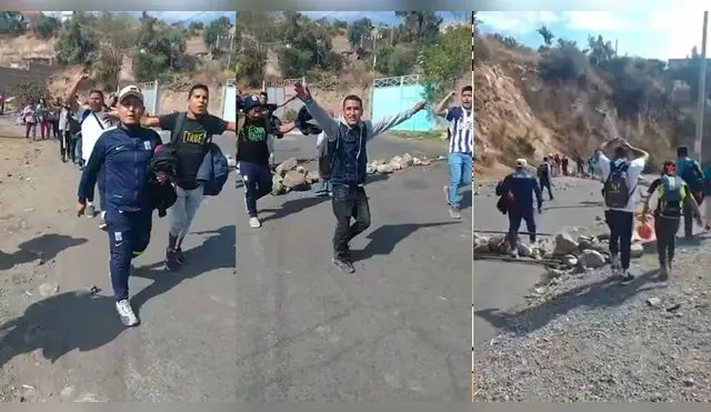 Paro de transportistas afecta a hinchas de Alianza Lima, pero su amor los alienta a seguir