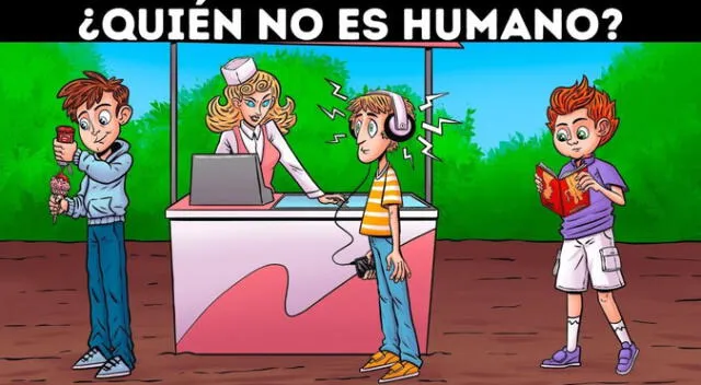 ¿Quién no es humano? Pon a prueba tus habilidades resolviendo este acertijo visual