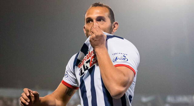 Hernán Barcos cumple su segundo año en Alianza Lima