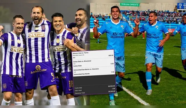 Peruano apuesta su último sol a favor de Alianza Lima, pero no logrará cobrar millonario premio.