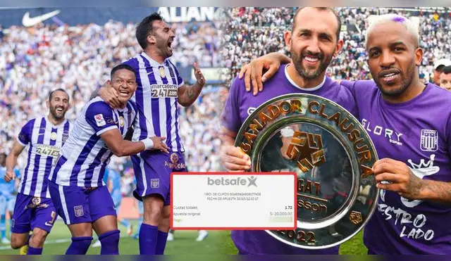 Hincha de Alianza Lima podrá cobrar más de 30 mil soles en solo un día.