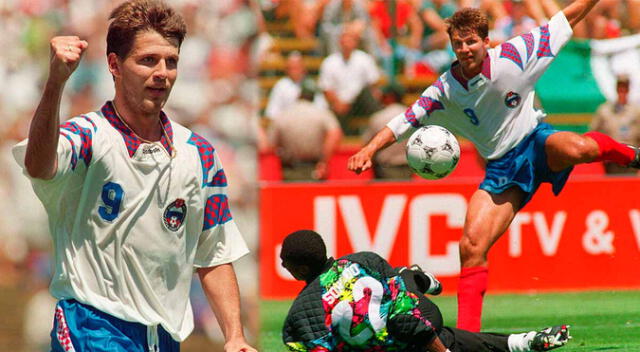 Cinco goles en un partido en USA 1994
