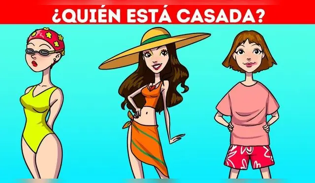 Solo el 5% de personas superaron este acertijo en tiempo récord: ¿Quién está casada?