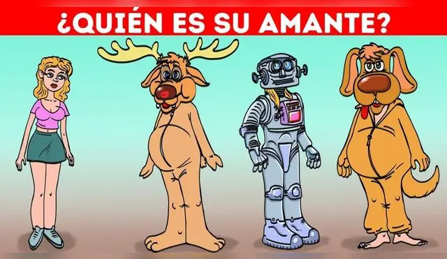 ¿Quién es su amante? Solo los 'GENIOS' resolviendo este acertijo en 5 segundos