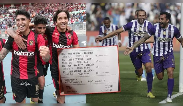 Alianza Lima vs Melgar: apuesta 2 soles y puede ganar miles de soles