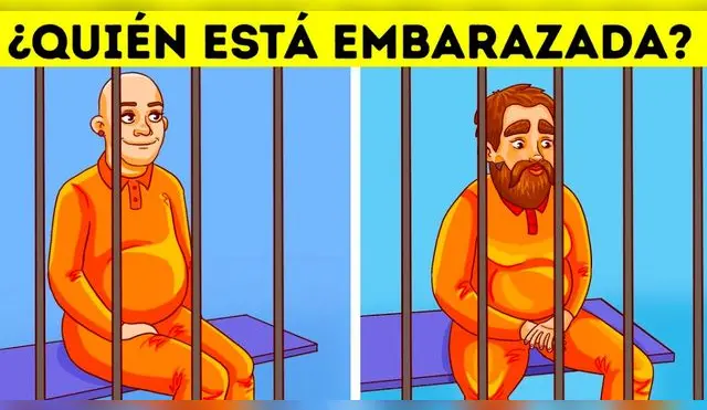 Encuentra a la mujer embarazada en 7 segundos