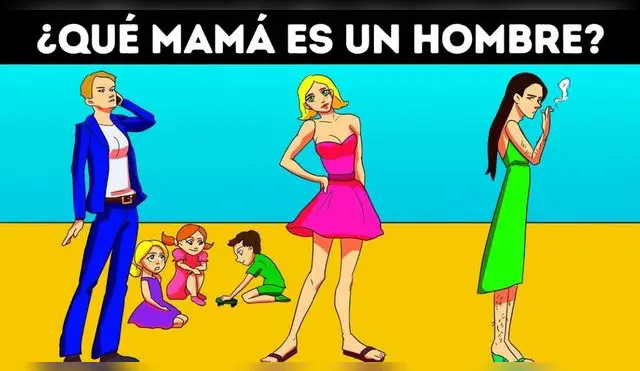 Solamente las mentes superiores logran descifrar a tiempo este acertijo visual.