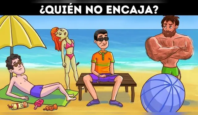 Anímate a resolver este acertijo visual en solo 7 segundos.