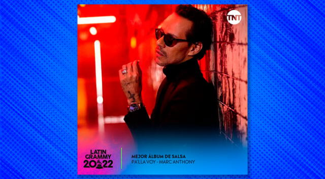 Mejor álbum de salsa: Pa'llá voy, de Marc Anthony. Mejor álbum de salsa: Pa'llá voy, de Marc Anthony.