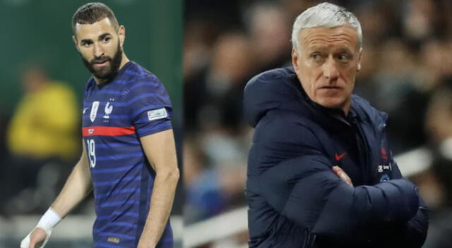 Didier Deschamps da a conocer que hará con la lesión de Karim Benzema.
