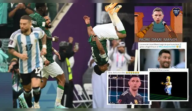 Argentina comenzó ganando pero en el segundo tiempo Arabia se repuso y se quedó con los tres puntos.
