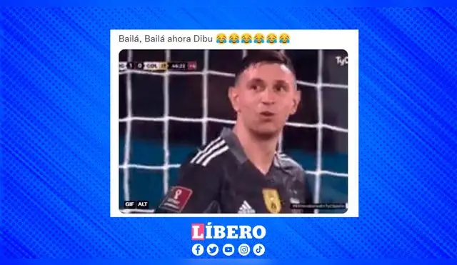 Un usuario le recordó al 'Dibu' Martínez la vez que provocó a los jugadores de Colombia.