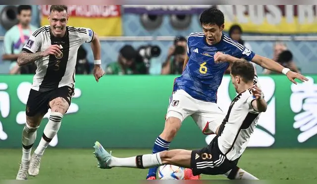 Japón dio la sorpresa ante Alemania
