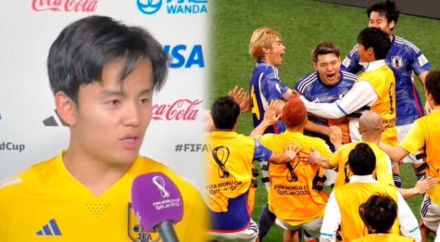 Takefusa Kubo tras victoria de Japón a Alemania