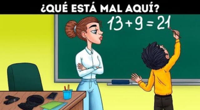 Reto visual: intenta encontrar el único error Reto visual: intenta encontrar el único error
