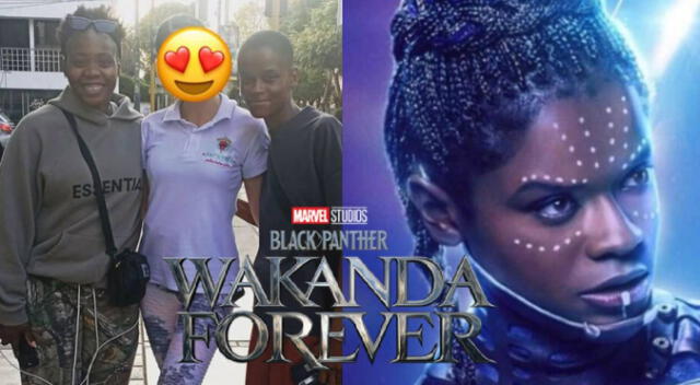 Protagonista de Black Panther llega al Perú y se toma fotos con fans