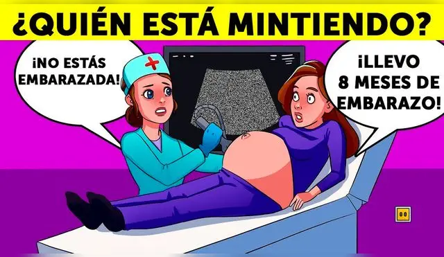 Descubre cuál de las dos mujeres está mintiendo.