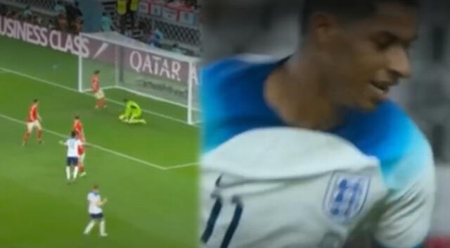 Marcus Rashford colocó el 3-0 de Inglaterra sobre Gales
