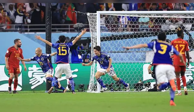 España vs Japón en el Mundial Qatar 2022