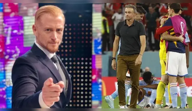 El periodista fue duro con las declaraciones de un jugador del equipo de Luis Enrique.