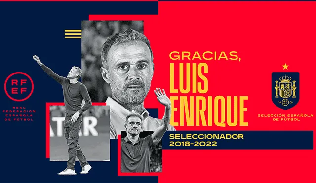 Luis Enrique no va más como DT de la Selección de España