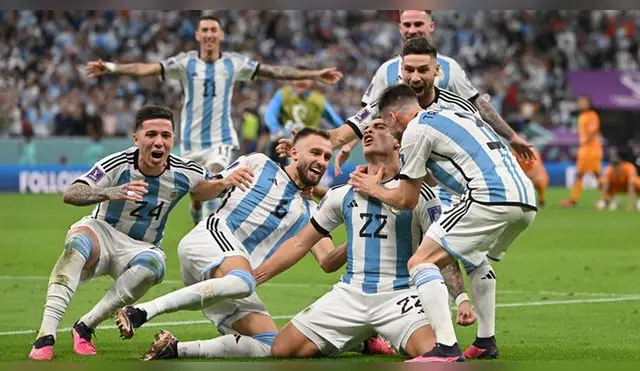 Lautaro Martínez marcó el último penal de Argentina en la definición