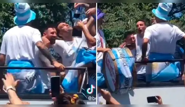 Lionel Scaloni se mostró en comprometedora situación en las celebraciones de Argentina