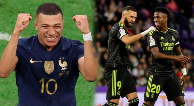 Kylian Mbappé contento por victoria del Real Madrid