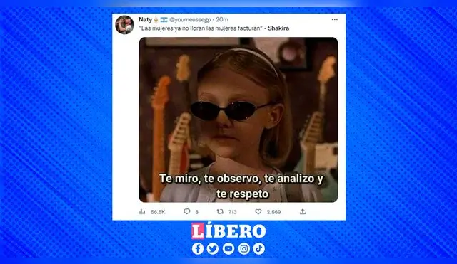 Los fans aplaudieron al duro rap de Shakira BZRP
