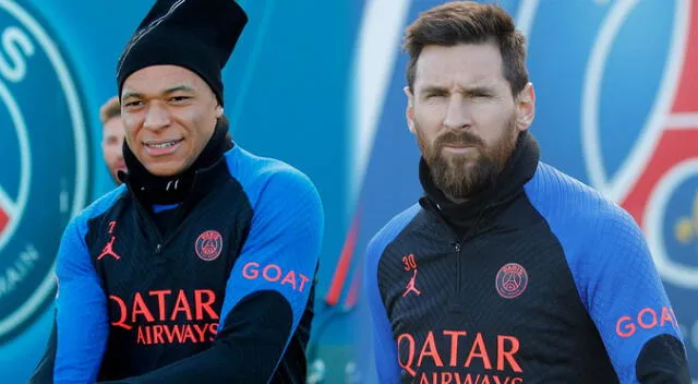 Mbappé y Messi se reencontraron en el PSG Mbappé y Messi se reencontraron en el PSG