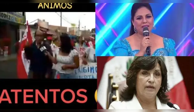 Hombre confunde a Dina Boluarte con cantante peruana.