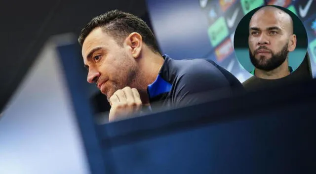 Xavi se refirió al caso de Dani Alves