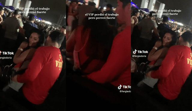 El joven oficial de seguridad sorprendió con sus intensos movimientos en conocida evento para jóvenes, volviéndose viral.