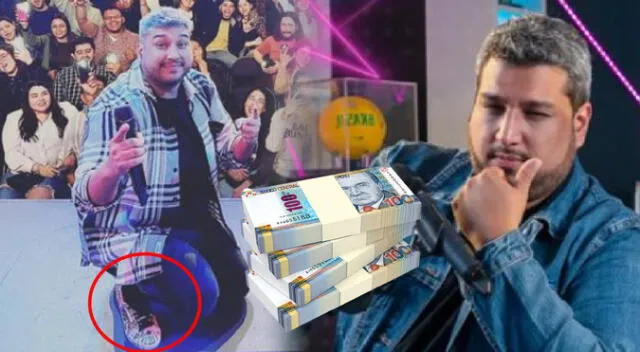 El comediante compra zapatillas que llegan a costar 700 euros, según conocido influencer.