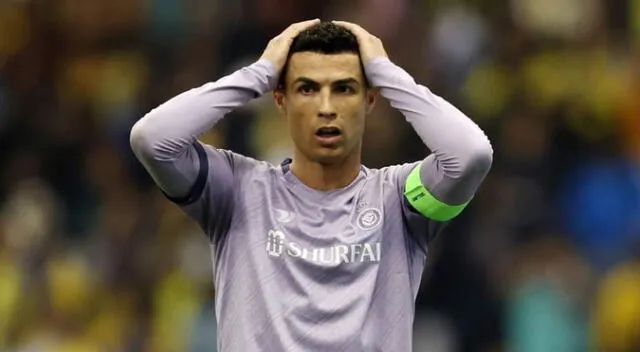 Cristiano Ronaldo disputó todo el partido entre Al Nassr vs. Al Ittihad