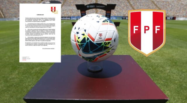 Comunicado de la FPF.