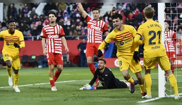 Gol de Pedri en el triunfo 1-0 de Barcelona sobre Girona Gol de Pedri en el triunfo 1-0 de Barcelona sobre Girona