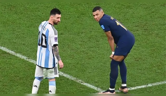 Messi señala que no tiene un problema con Mbappé