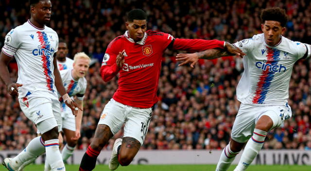 Manchester United ganó 2-1 a Crystal Palace por la Premier League