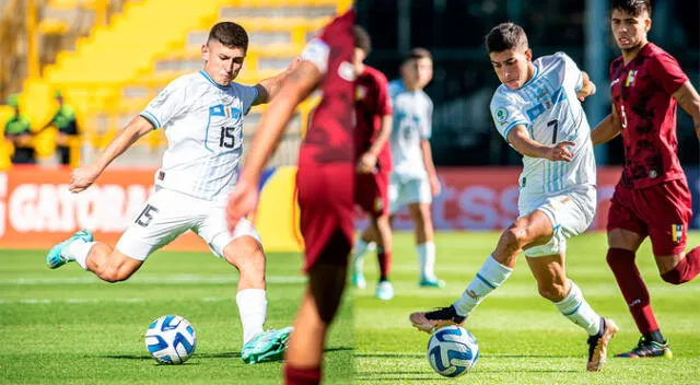 Uruguay venció 4-1 a Venezuela en el Sudamericano Sub 20
