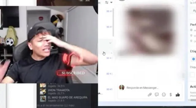 Dotero es sorprendido en plena transmisión por contenido para adultos Dotero es sorprendido en plena transmisión por contenido para adultos