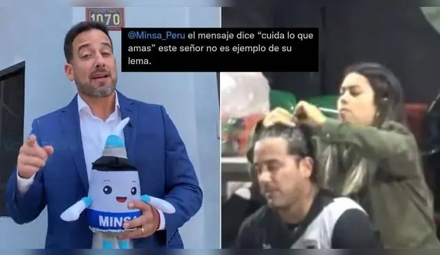 Óscar del Portal es 'troleado' en campaña del MINSA contra la COVID-19