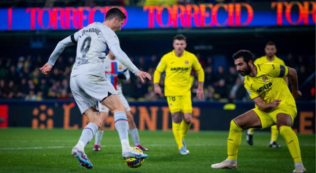Barcelona vs Villarreal por la LaLiga