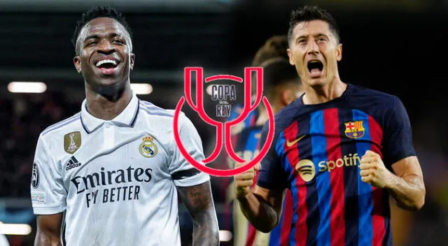 Real Madrid vs. Barcelona jugarán por la semifinal de la Copa del Rey